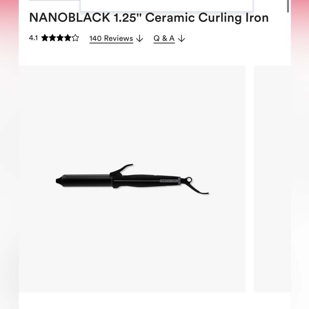 Kristen Ess Curling Iron 1.25